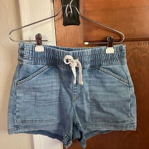 Up West jean shorts